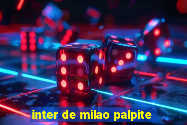 inter de milao palpite